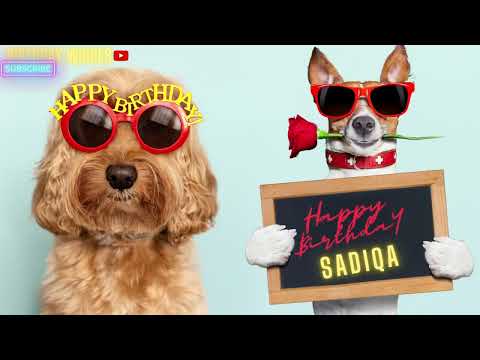 Happy Birthday Sadiqa🥳 || Happy Birthday To You🎂🎁 || Birthday music song | WhatsApp status | DJ song