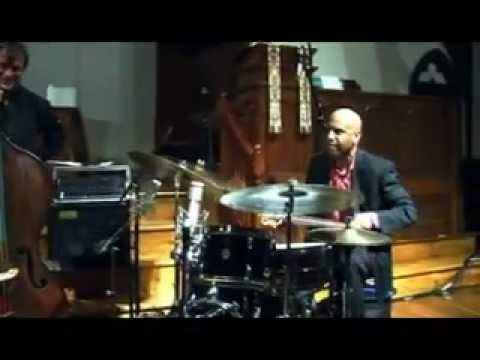 Billy Drummond Quartet: Mulgrew Miller (piano), Francois Moutin (bass) and Tim Ries (saxophone).