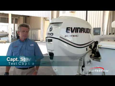 Evinrude E-TEC 130 H.P. Engine Features Reviews - By BoatTest.com