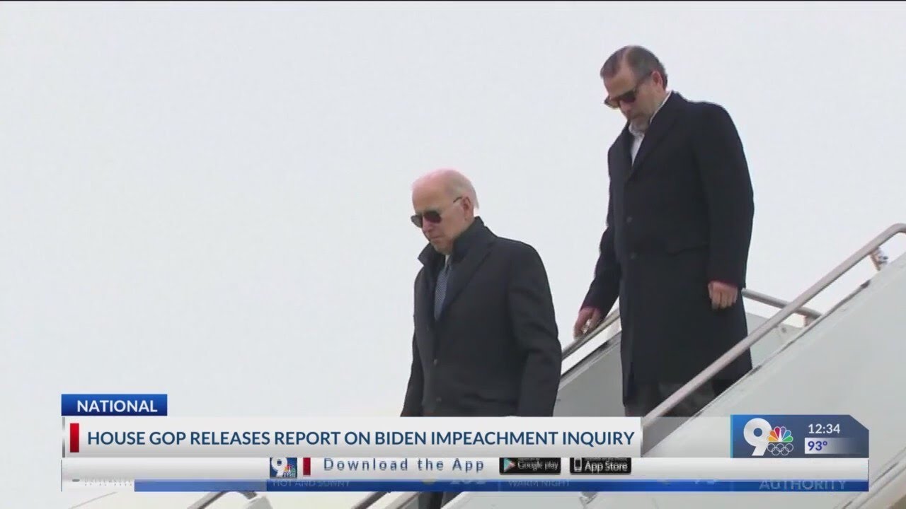 House GOP releases report on Biden impeachment inquiry