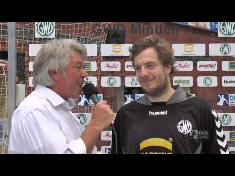 Interviews nach dem Spiel GWD Minden - VfL Gummersbach
