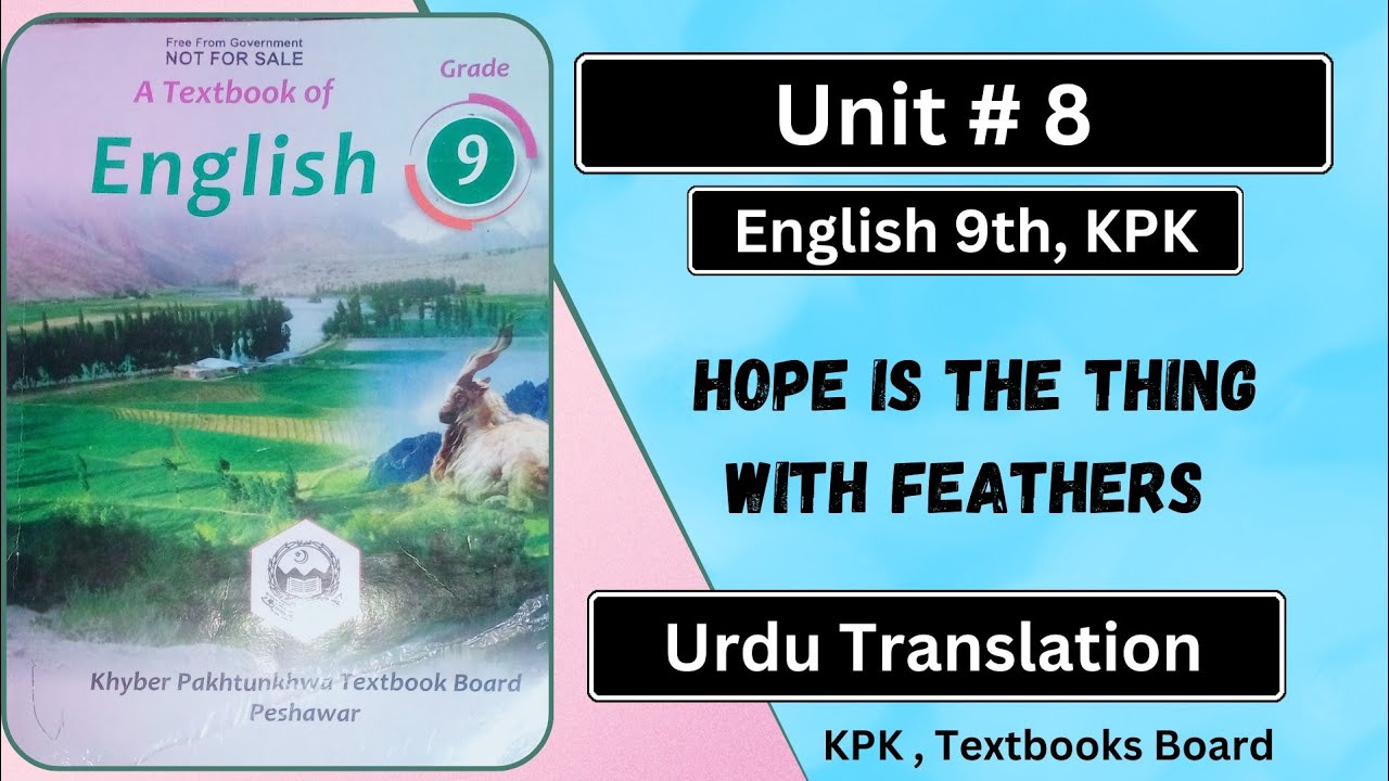 Hope is the thing with Feathers | Translation