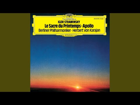 Videoclip de Apollon musagète, K48 : Stravinsky: Apollon musagète, K48: IV. Variation of Calliope (The Alexandrine) (1947 Version) — Herbert von Karajan