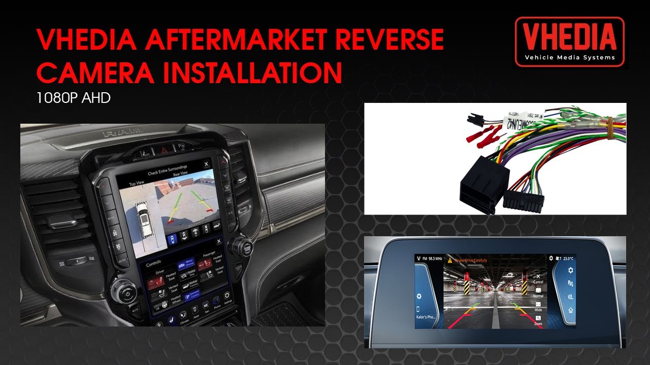 Vhedia Aftermarket Reverse Camera Installation - 1080p AHD