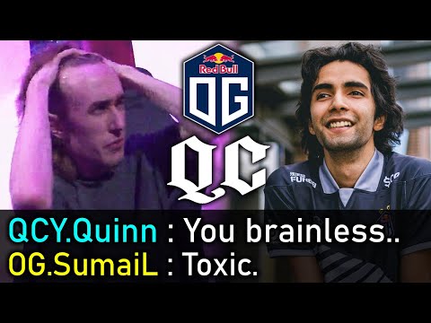 SumaiL calling Quinn "TOXIC" in pubs - "GG reddit thread" DOTA 2