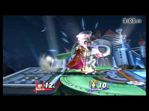 Marth Vs Palutena!!!