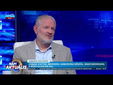 Napi aktuális - Siklósi Péter - Tovább húzza az időt Putyin - HírTV