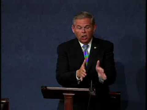 Menendez on Bush Admin's Failure To Fight Al Qaeda