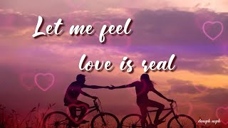 Let Me Feel - Song Demo by Jascha Richter (Lyrics Video)
