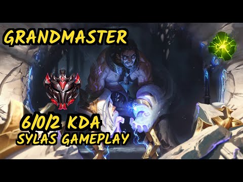 BLG KurO (SYLAS) vs LUCIAN - 6/0/2 KDA MID GAMEPLAY - KR Ranked GRANDMASTER