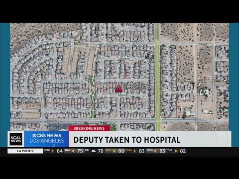 Deputy taken to hospital in Hesperia
