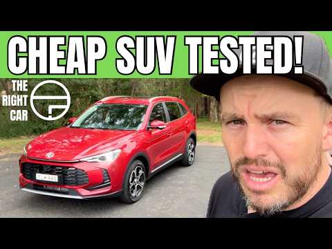 MG ZS 2025 review - New Cheap Petrol SUV test Australia