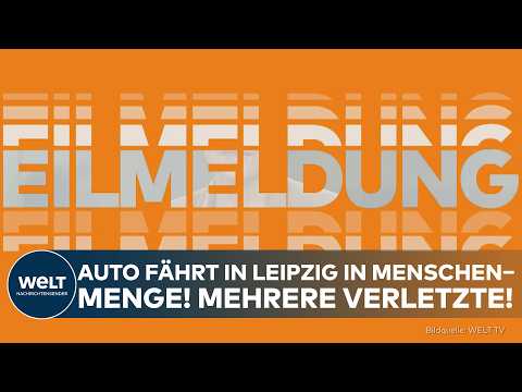 Video Thumbnail: EIL: Auto fährt in Leipzig in Menschenmenge! Mehrere Verletzte!