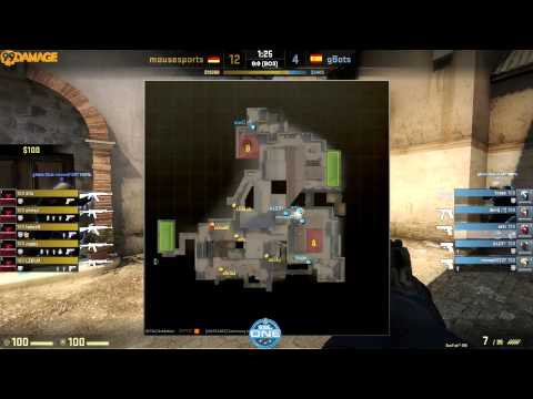 ESL One Cologne 2014 SW-Qualifier - Viertelfinale mousesports vs. gBots (de_inferno) Map 1