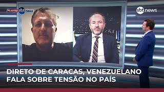Venezuelano relata clima em Caracas após ataque dos EUA | #PlantãoNews