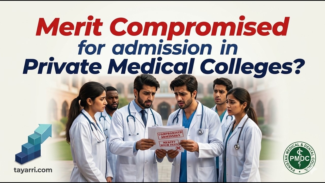 MDCAT 2026 medical admissions merit Pakistan — Tayarri Podcast special episode