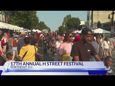 17th annual H Street Festival draws thousands