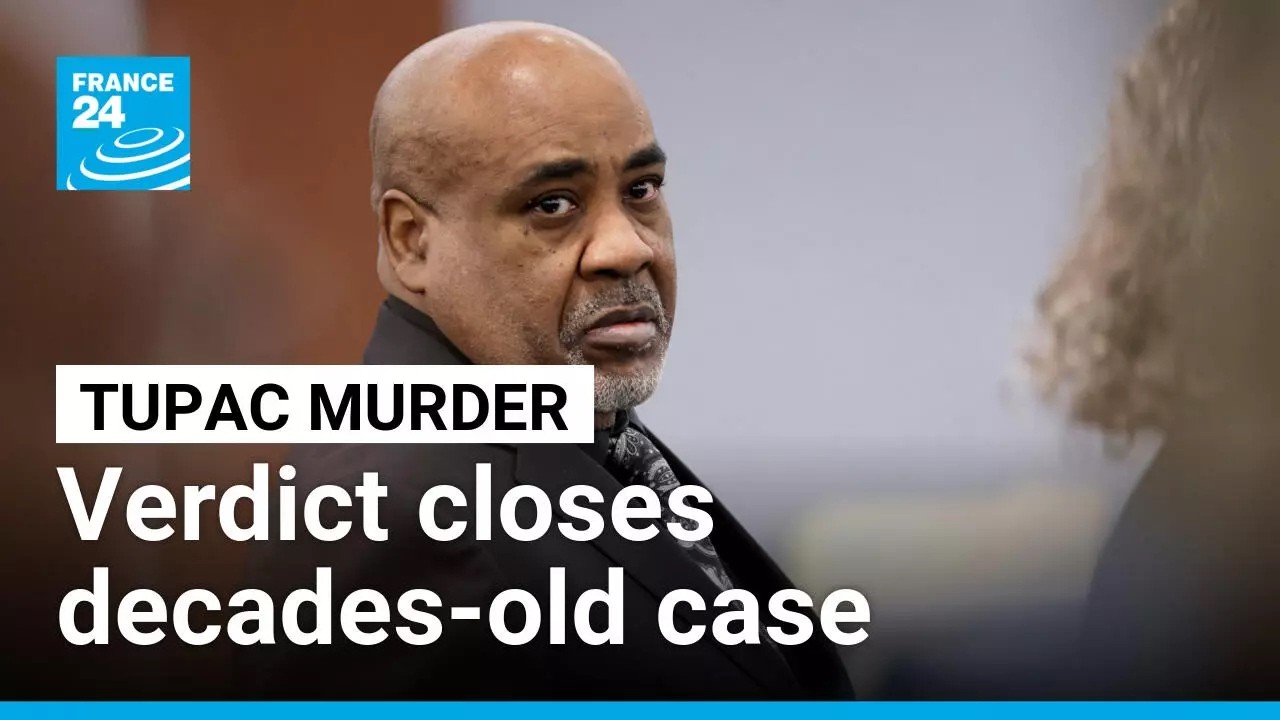 Jury convicts former gang member of rapper Tupac Shakur's murder • FRANCE 24 English