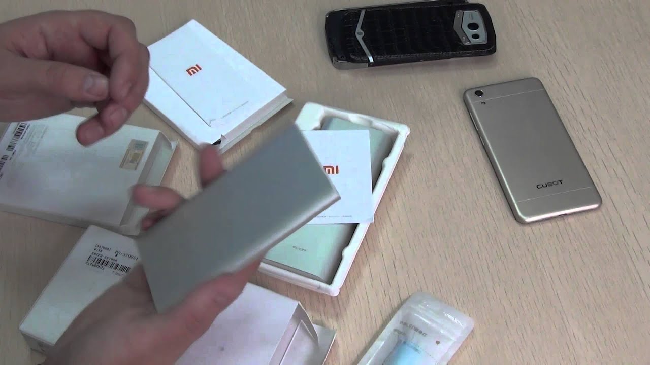 Внешний аккумулятор Xiaomi Mi Power Bank 5000 Silver