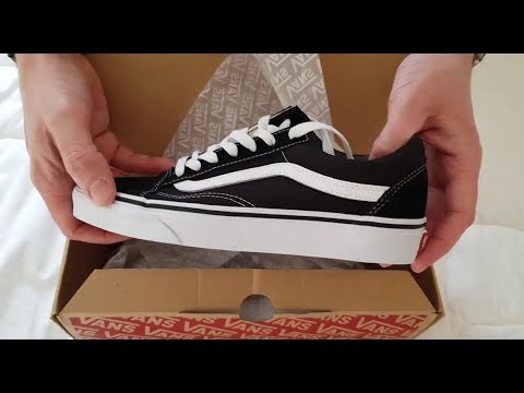 custom vans unboxing