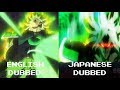 Broly S Roar Japanese Dub Vs English Dub Comparison
