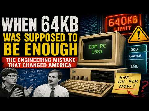 When 64KB Was Supposed to Be Enough — The Engineering Mistake That Changed America