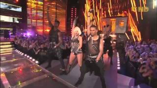 HD Lady GaGa   LoveGame &amp; Poker Face Medley Live @ Much Music Video Awards 2009