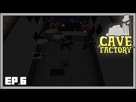 Insane Minecraft Cave Factory - EP6 - End Ore Gen & Mob Farm