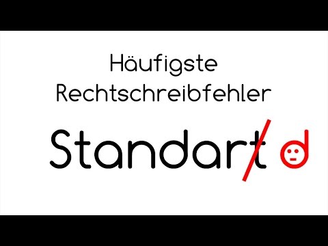 Häufige Rechtschreibfehler (Top 12)
