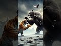 sabre-toothed tiger #giantbear #Antarctica #fight