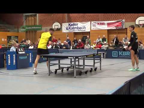Valenta vs Arpas Ex   Jugendweltmeister 2 20251026 TV Hilpoltstein vs Saarbrücken 2 Table Tennis 2 B