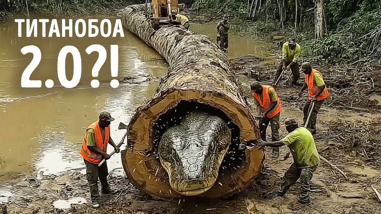 Змеи такие ужасающие, что даже Титанобоа не осмелится встретиться с ними