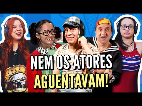 ATORES DE CHAVES RINDO FORA de HORA!! 😂😂 - VILA DO CHAVES (JOVENS REAGEM)