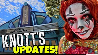 NEW! Knott's Berry Farm 2025 Updates | Scary Farm, MonteZOOMa + More!
