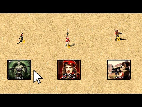 Red Alert 2 - Sniper vs Virus vs Natasha (Mod : Expendables Mod)