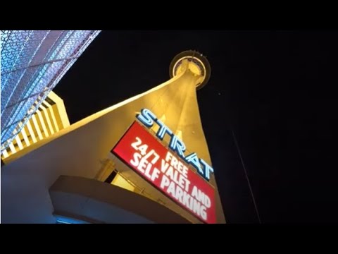 The STRAT Hotel, Casino & Skypod - Las Vegas, NV Passo a passo 2022 4K 60 fps