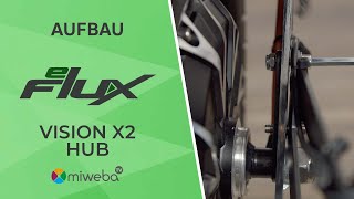 E-Scooter Aufbau: eFlux X2 Vision 🛴 1.500 Watt Elektroroller – 2023 | Montage Anleitung | Miweba