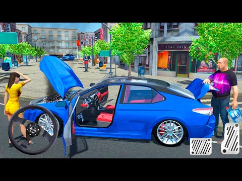 Toyota Car Japan Driving Simulator - Luxury Toyota Camry 3D | Android Gameplay