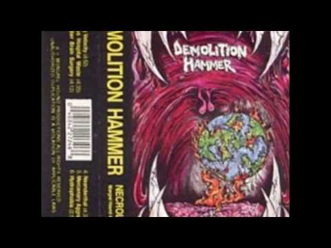 DEMOLITION HAMMER - "Necrology" FULL DEMO (1989)