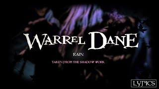 WARREL DANE - Rain (LYRIC VIDEO)