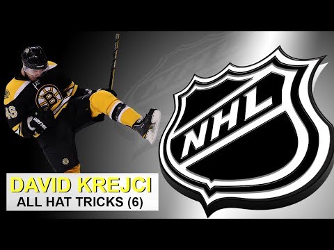 All 6 Hat Tricks by David Krejci