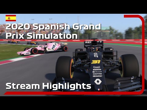 A Rather Dominant Display - 2020 Spanish GP Simulation [F1 2020 Mod] (Stream Highlights)