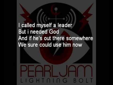 Pearl Jam Mind Your Manners With lyrics