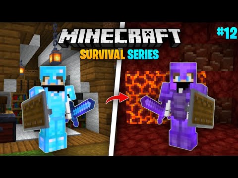 Finally I Made Netherite Armour And Tools In Minecraft Pe Survival Series In Hindi (#12)