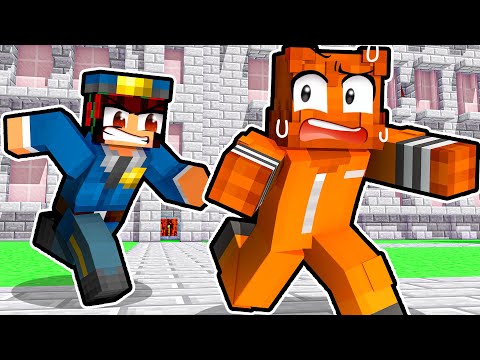 JeromeASF - Becoming An INSANE Warden In Minecraft Cops And Robbers