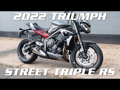 2022 Triumph Street Triple RS in Enfield, Connecticut - Video 1