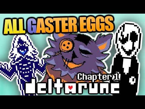 ALL Deltarune Chapter 1 GASTER EGGS (Easter Eggs, Secrets, and References) Revised