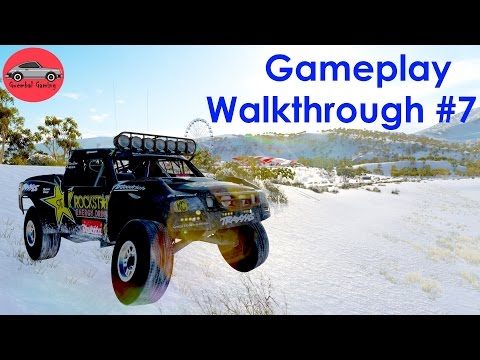Forza Horizon 3 - Blizzard Mountain - Gameplay Walkthrough #7 - 3 stars in all events on pro
