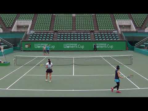 2019.4.11 岡村恭香/瀬間詠里花vs荒川晴菜/清水綾乃 8/10 女子ダブルス本戦1回戦【ITF ワールドテニスツアー富士薬品セイムス ウィメンズカップin大阪】