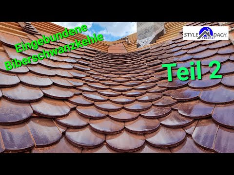 Eingebundene Biberschwanzkehle - Teil 2 - 3 Ziegel breit - Live aus Langensteinbach